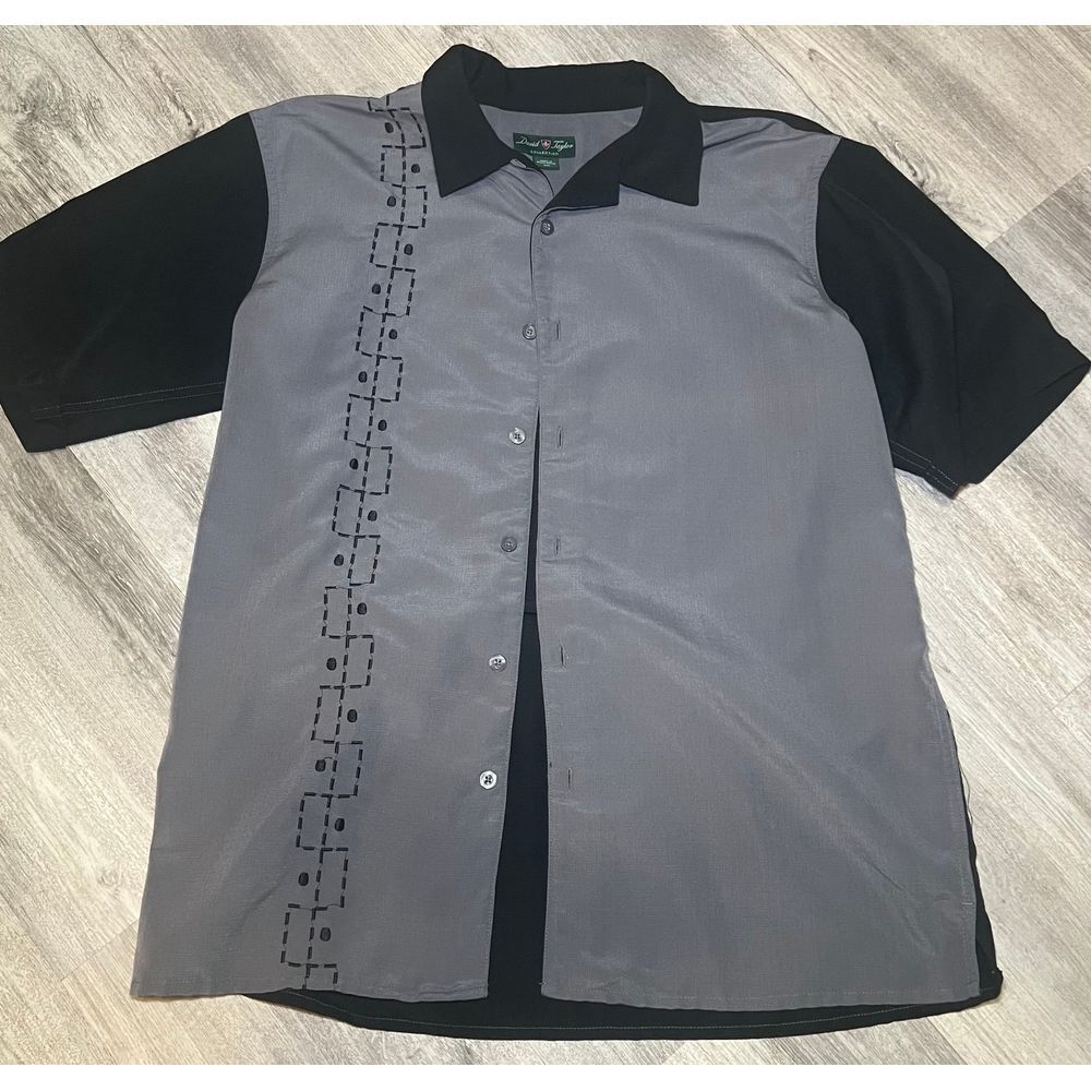 Handsome David Taylor collection Men's Medium button down shirt